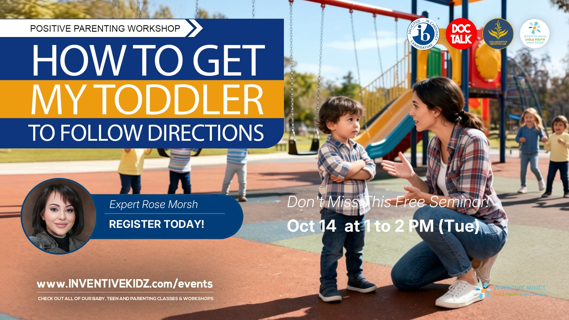 How To Get My Toddler to Follow Directions Watermarked Image